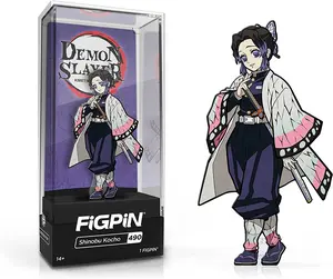 FIGPIN Demon Slayer Shinobu Kocho #490 Enaml Pin