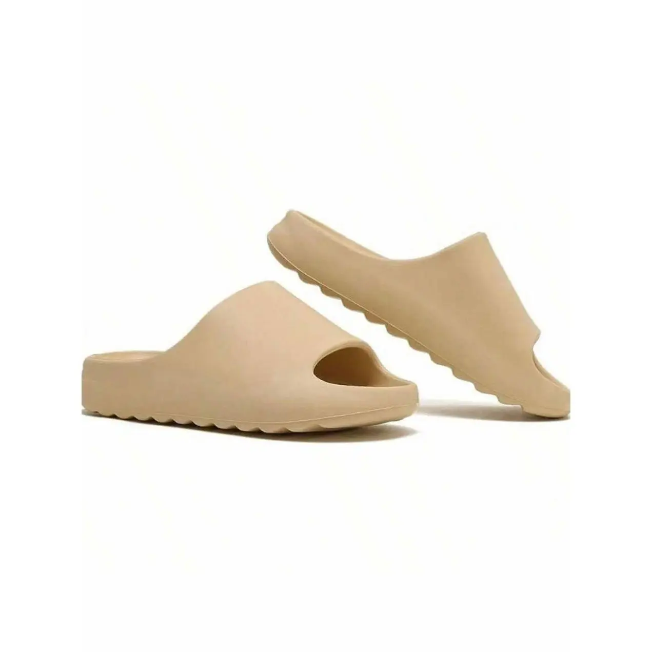 Cloud Slides For Women And Men, Platform Slides Slippers, Non-Slip Quick Drying Soft Lightweight Shower Shoes, Thick Sole Open Toe Slides Sandals For Indoor & Outdoor