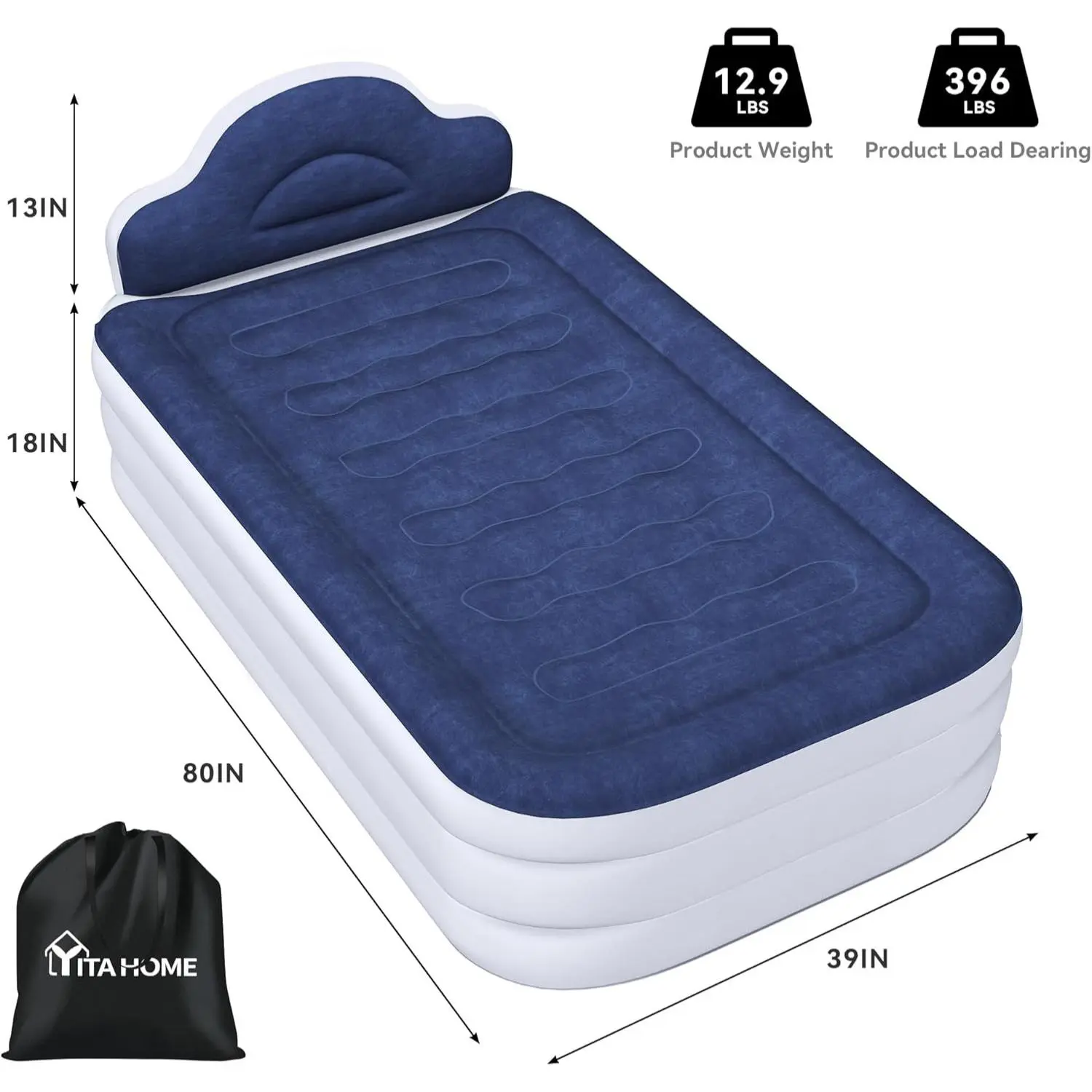 Twin XL - Blue(Cloud Version）