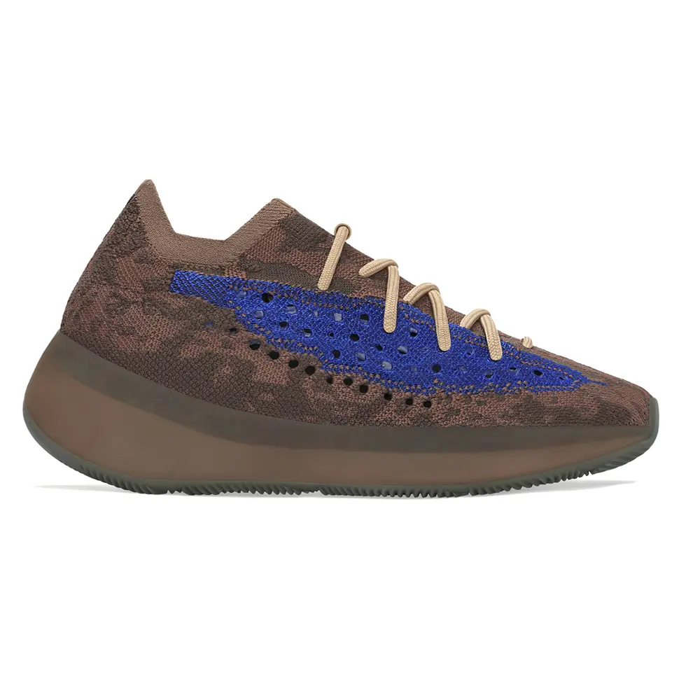 adidas Mens Yeezy Boost 380 Lace Up Sneakers Shoes Casual - Brown