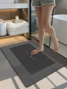 Quick Drying Bathroom Rug - Soft and Absorbent, Perfect for Bathrooms, Ideal for Wet Floors, and Easy to Clean Mats bath