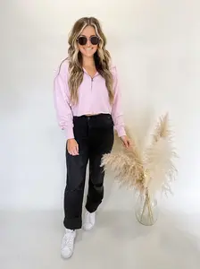 Anti Cardio Cropped Hoodie | Pink