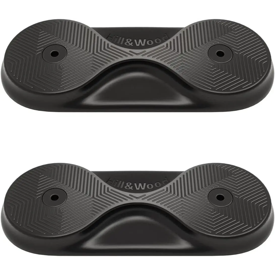 Magnetic Gun Mount 2-Pack | Rubberized 48 lbs Rated Gun Magnet | Gun Magnet Mount-Concealed Holder for Handgun, Pistol, Rifle, Shotgun, Revolver, Magazine