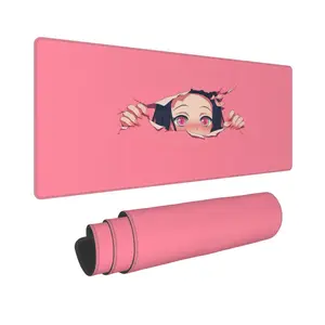 Demon Slayer Mouse Pad 11.8×31.5 in – Heroic Battle Desk Mat, Stylish Anime Design for Gaming Setup & Study Desk
