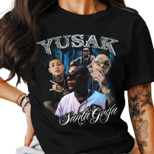 Yusak Graphic T-Shirt - Sa Grifa Urban Clothing Vintage Rap Tee