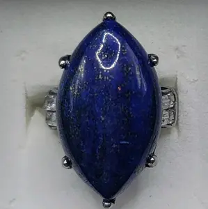 Blue LAPIS LAZULI Ring Size 6