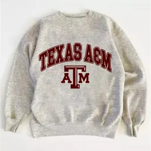 [Sale Up To 30%] + [Free Ship] Texas A&M Vintage Sport Unisex Cotton Sweatshirt, Graphic Team Collection, Gift For Fans