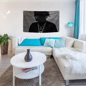 Ken Music Carson Flag 3×5 Ft Funny Flags Tapestries Polyester Banner with Four Grommets for College Dorm Room Wall Decor