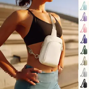 80584 Polyester Waterproof Fabric Chest Bag 2025 New Single Shoulder Crossbody Unisex Bag