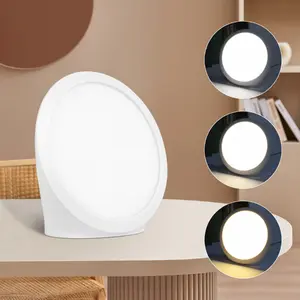 1pc LED Daylight Lamp, 10000 Lux Simulated Sunlight, UV-Free LED Light with 3 Color Temperatures and 5 Brightness Levels, Touch Control with Memory Function, Portable Phototherapy Lamp for Home/Office Use, Table Lamp, Desk Lamp, Lamp For Be