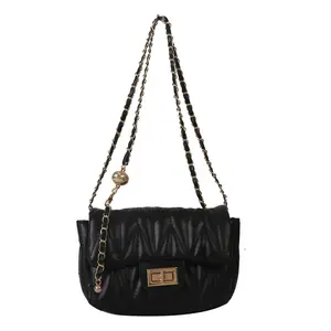 Mothers Day Gifts Ideas Mini Square Crossbody Bag for Women Summer Fashion Dual-use Shoulder Purse Soft Quilted Chain Strap Handbag for Outings Shopping Travel&Dates
