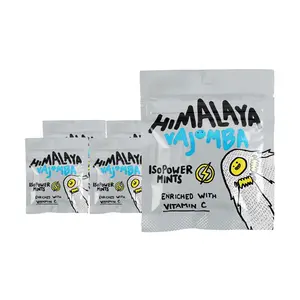 BIG FOOT Lightning Fruit Mint Candy 15g x 5 Packs - Vitamin C Enriched, Electrolyte Replenishment, Fresh Breath, Viral TikTok Snack