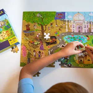Namaste India Tabletop Puzzle - 150 pcs