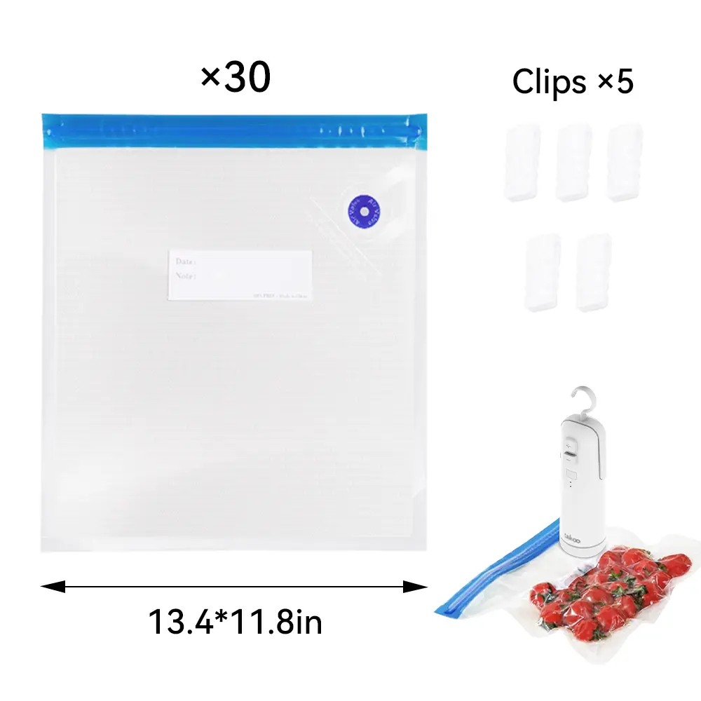 30 L Bags+5 Clips