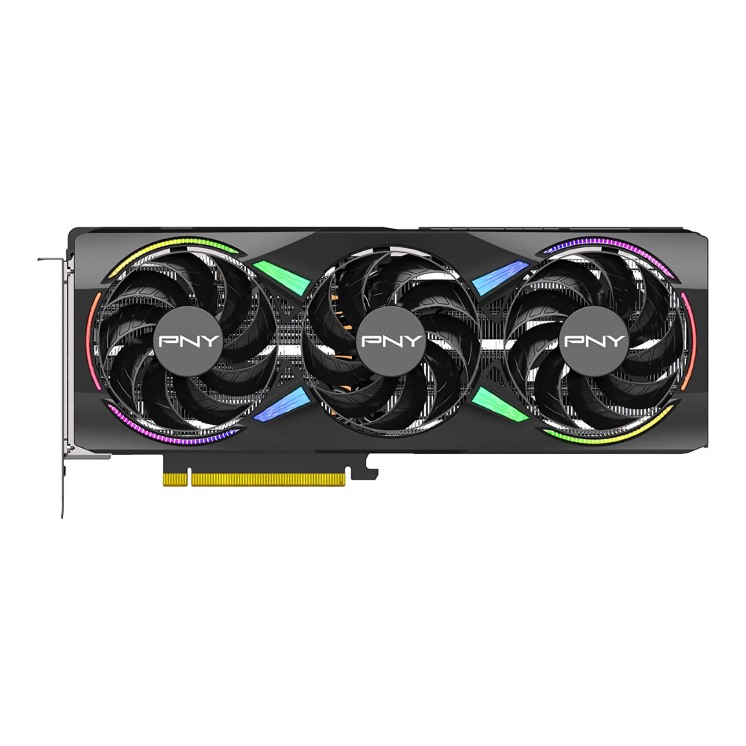PNY - NVIDIA GeForce RTX 5070 Ti Epic-X RGB Overclocked 16GB GDDR7 PCI Express 5.0 Graphics Card with Triple Fan - Black