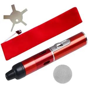 Lighter,Multifunctional Tube-in Detachable Lighter,,Indoor,Camping,Candle,Birthday,Red
