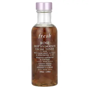 Fresh Rose, Deep Hydration Facial Toner, 3.3 fl oz (100 ml)