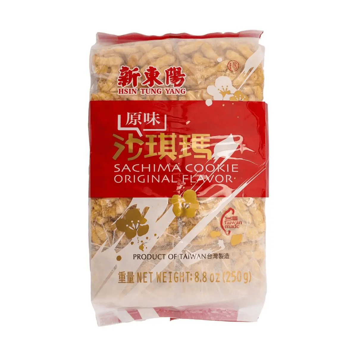 HSINTUNGYANG Original Flavor Egg Sachima - Traditional Taiwanese Snack, 250g Pack