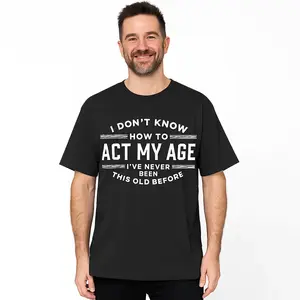 Men's Graphic T-shirt Funny T-shirt Slogan T-shirt Lettering Graphic Print Crew Neck Black 3D Printing Outdoor Street Short Sleeve Printed Clothing Apparel Basic Vintage