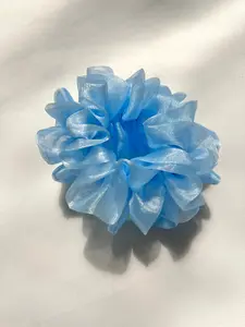 Cloud Ruffle Scrunchie Hair Bows Hair Ties