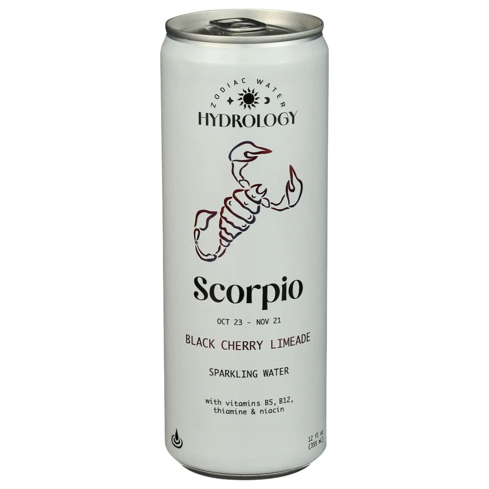 Scorpio - Black Cherry Limeade   Sparkling Water