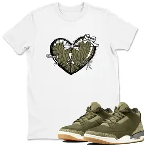 Heart With Ribbons Unisex Sneaker Tees JD 3 Family Affair