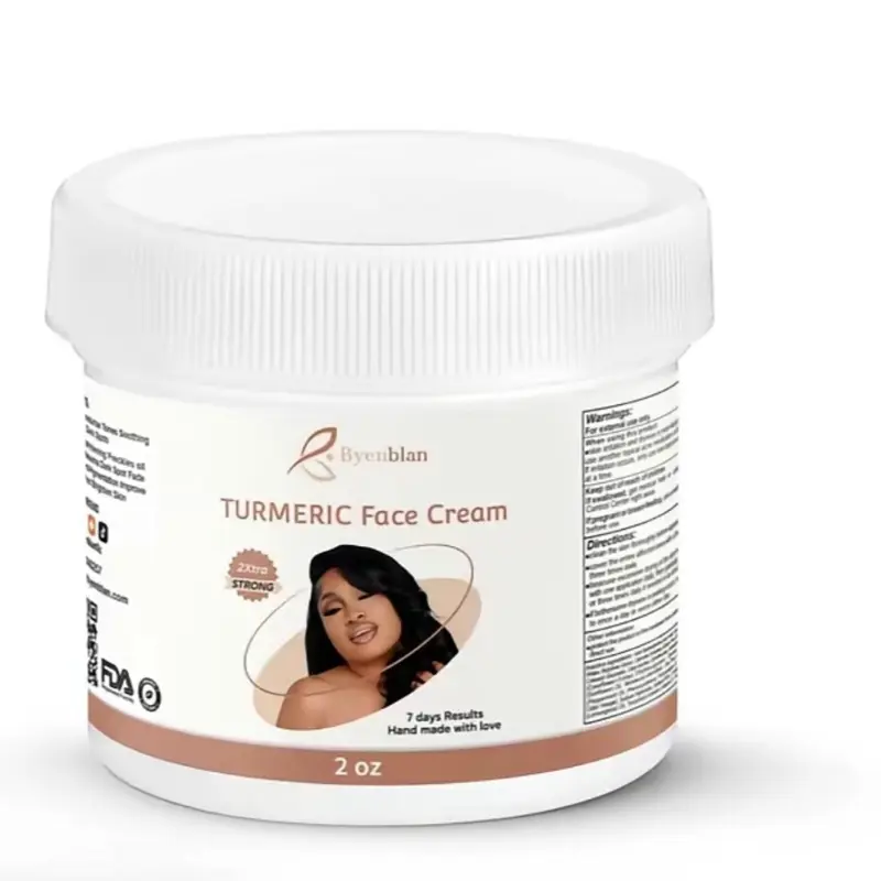 Byenblan Turmeric Brightening & Repair Face Cream, 2oz (for Dull Skin Revitalization)
