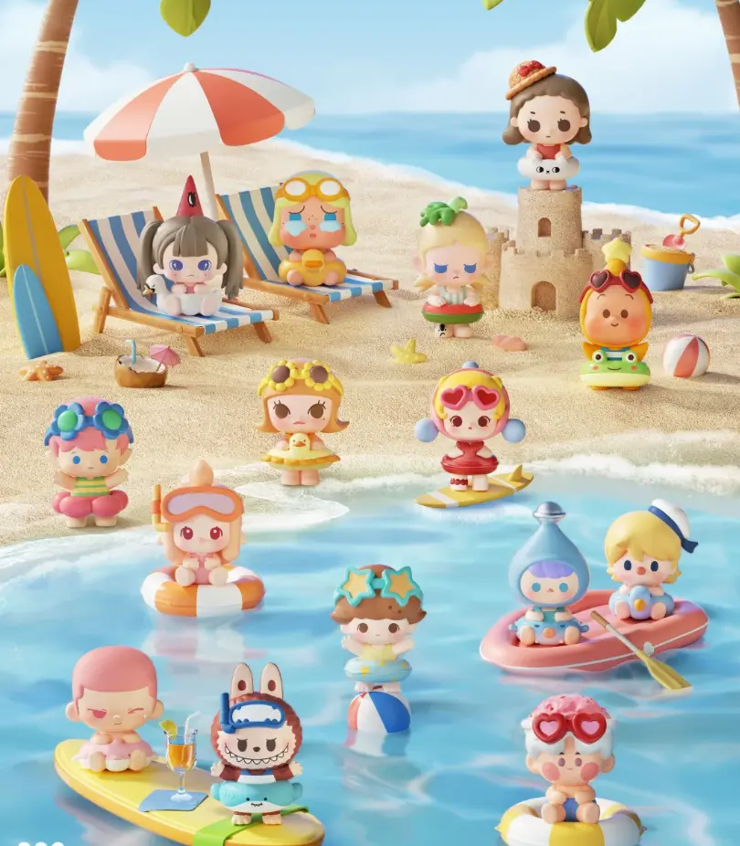 POP MART Island Vacation Series Mini Beans Blind Box