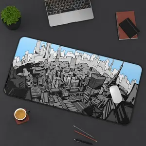 PERSONA 5 City Desk Mat - Persona Gaming Desk mat, Mouse pad, Play mat
