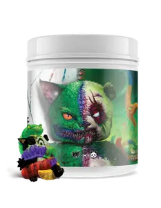 SAVAGE Pre-Workout – High-Stim Formula with Sour Gummy Candy Flavor – 40 Servings – Ultimate Performance & Pump Boost – Limited Edition