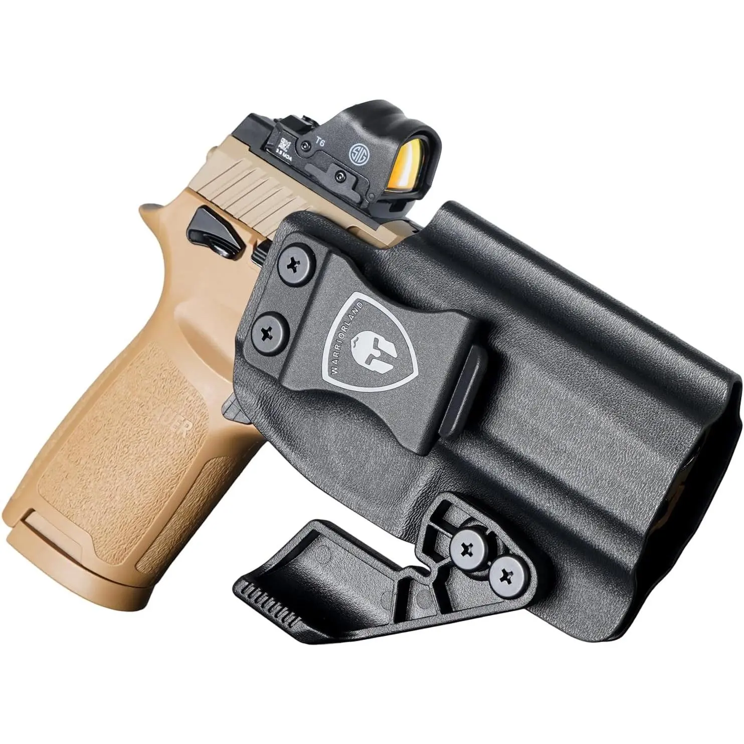 WARRIORLAND IWB Kydex Holster, Fits Sig Sauer P320 Compact M18，Inside Waistband Concealed Carry Holster, Right Hand DealsforYouDays, Competition