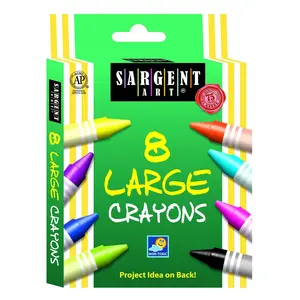 Sargent Art® Large Crayons (8 count)
