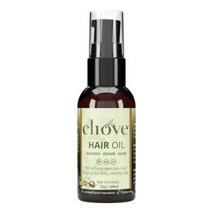Cliove Restorative Hair Oil with Keratin Protein – Argan, Coconut & Olive Oils – 2oz