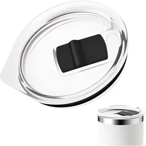 Compatible with MiiR Lid,Replacement Tumbler Lid Compatible with MiiR 12oz/16oz/20oz/24oz Stainless Steel Tumbler,Leak-Proof,.(Not a  Lid)