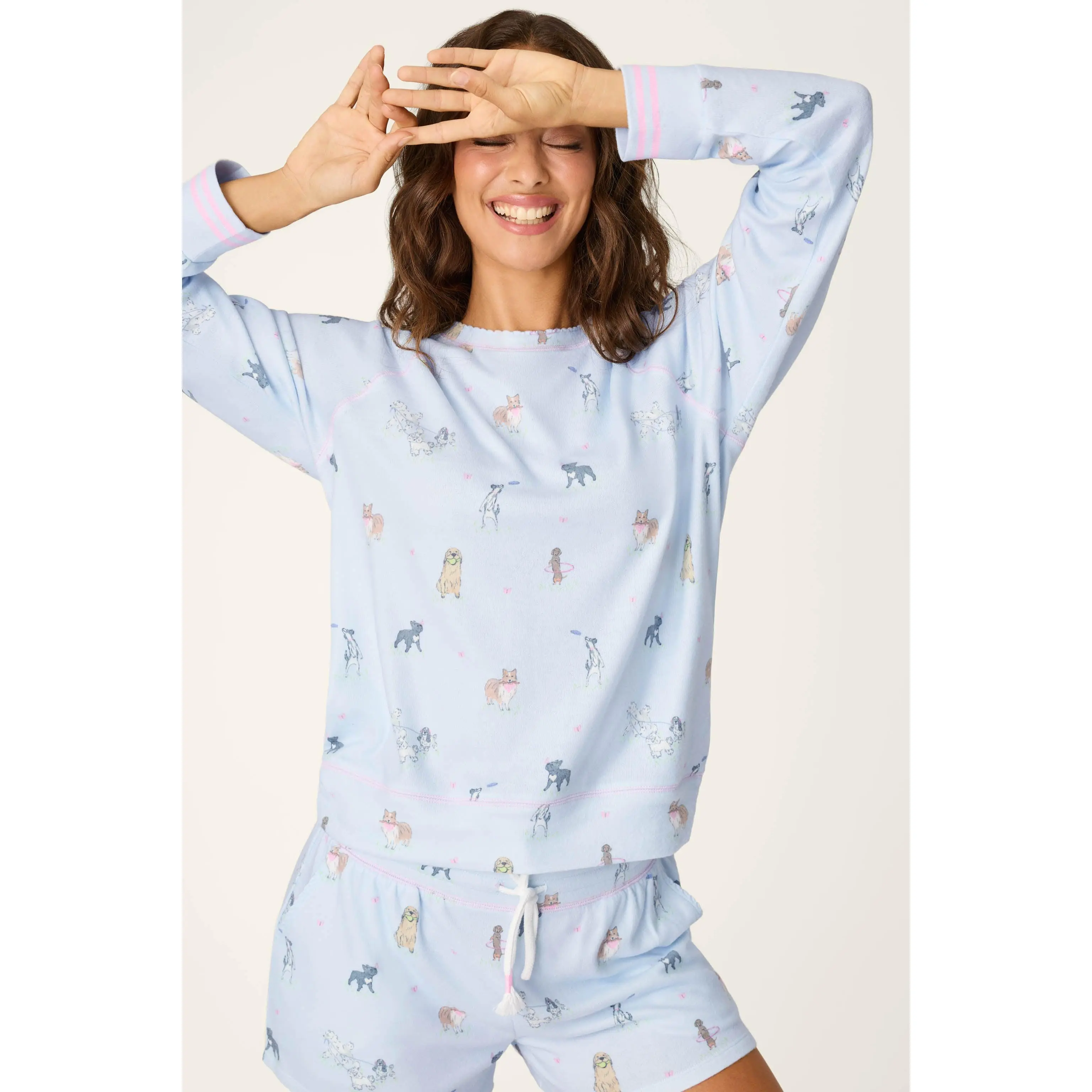 Bark Park Fetch & Frolic Long Sleeve Top