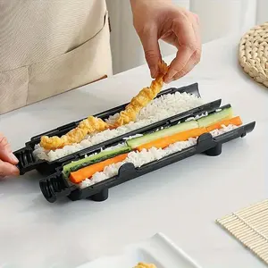 1pc Push Type Sushi Model Sushi Maker Quick Sushi Bazooka Japanese Style Roll Sushi Mold for Vegetables and Meat Kitchen Tools