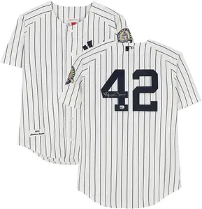 Mariano Rivera New York Yankees Autographed White Mitchell & Ness 2013 Authentic Jersey - Fanatics Authentic Certified