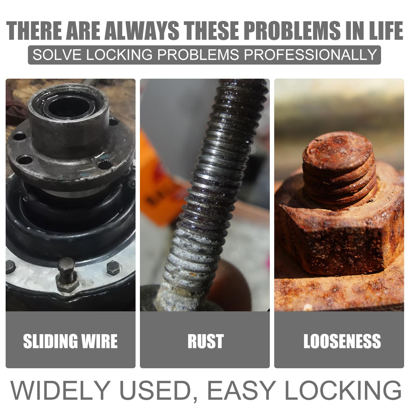 Jue-Fish Thread Sealant – Liquid PTFE Thread Locker, Anaerobic Pipe Thread Sealant, Anti-Loosening & Leak-Proof Adhesive