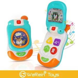 Baby Infant Realistic Phone Toy Musical Story Animal Sounds Early Education Toy, Interactive Learning Tool for Toddlers