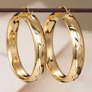 Circle Rhombus Broken Shape Simple Style Women Europe Charm Evening Friend Gift Fashion Accessory Big Hoop Bohemian Beach Stud Earring