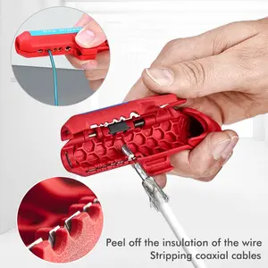 Electrician Bent Handle Wire Stripper, Drill Waste Line Peeling Tool, Essential Electrical Tools, Durable & Efficient Stripping, Construction Tools