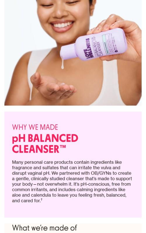 pH Balanced Cleanser™