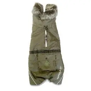 Dog Gone Smart Aspen Jacket Olive Green 10"