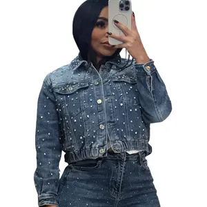 Missy Bling Jackets Styles Denim Jacket Womenwear