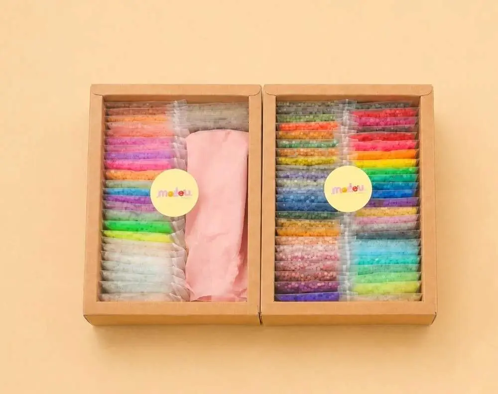76-Colors Special Effect Fuse Beads -ziplock packed