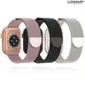 3-Pack Stainless Steel Magnetic Smart Watch Straps - Glamorous, Baroque, Basic, Business, Funky Romantic Street Metal Straps (38-49mm) Compatible with Series 4-11 SE Ultra/Ultra 3, Back to School Outfits