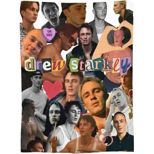 Drew Music Starkey Blanket Cozy Soft Blanket Lightweight Blankets Warm Throw Blanket Suitable for All Season 50"x40"