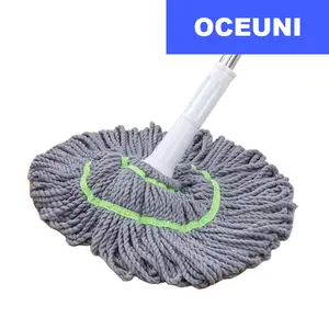 OCEUNI 2025 New Upgraded 70 cm Mop Head Self-Wringing Hands-Free Mop for Efficient Cleaning with Modern Design and Innovative Mechanism