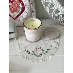 Antique Embroidered Doily