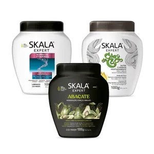 Skala Hair Conditioners - Hyaluronic Acid, Avocado Oil, Vitamen E, D-Panthenol, Castor Oil, 1000g, Multi-Pack, Paraben Free